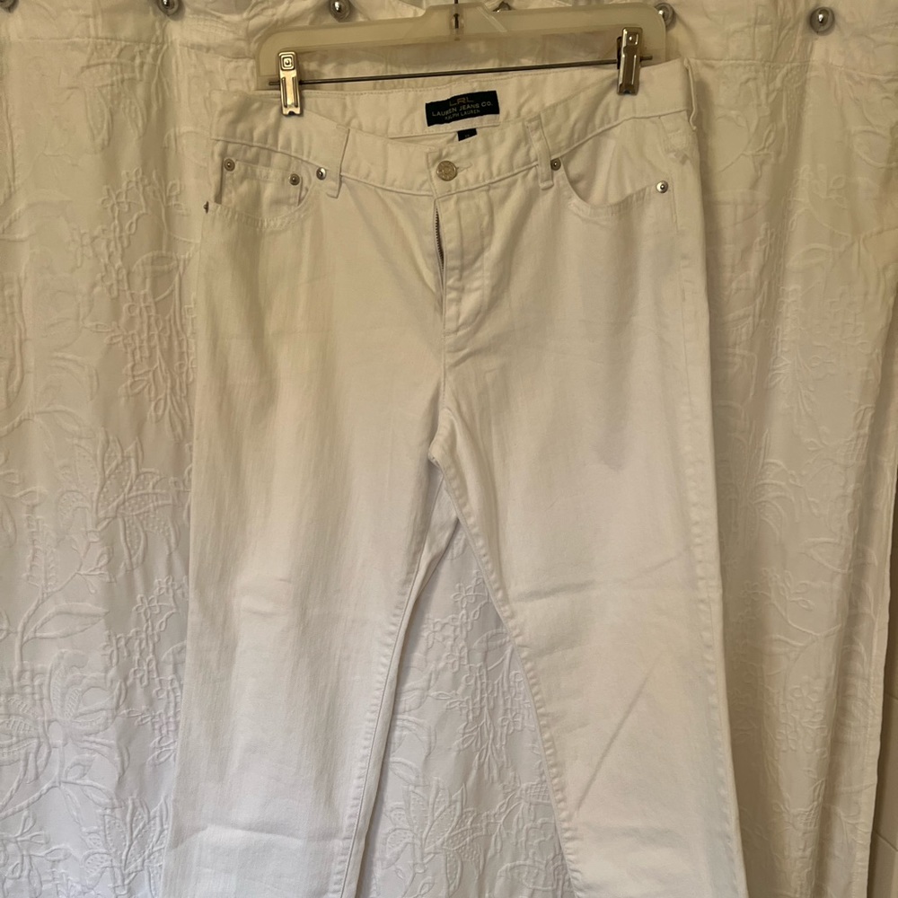Lauren white jeans